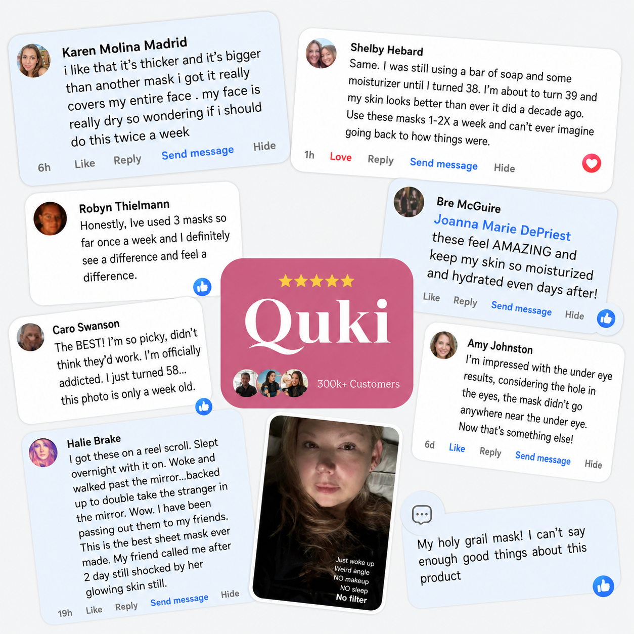 Quki Glow Up Collagen Mask 2.0