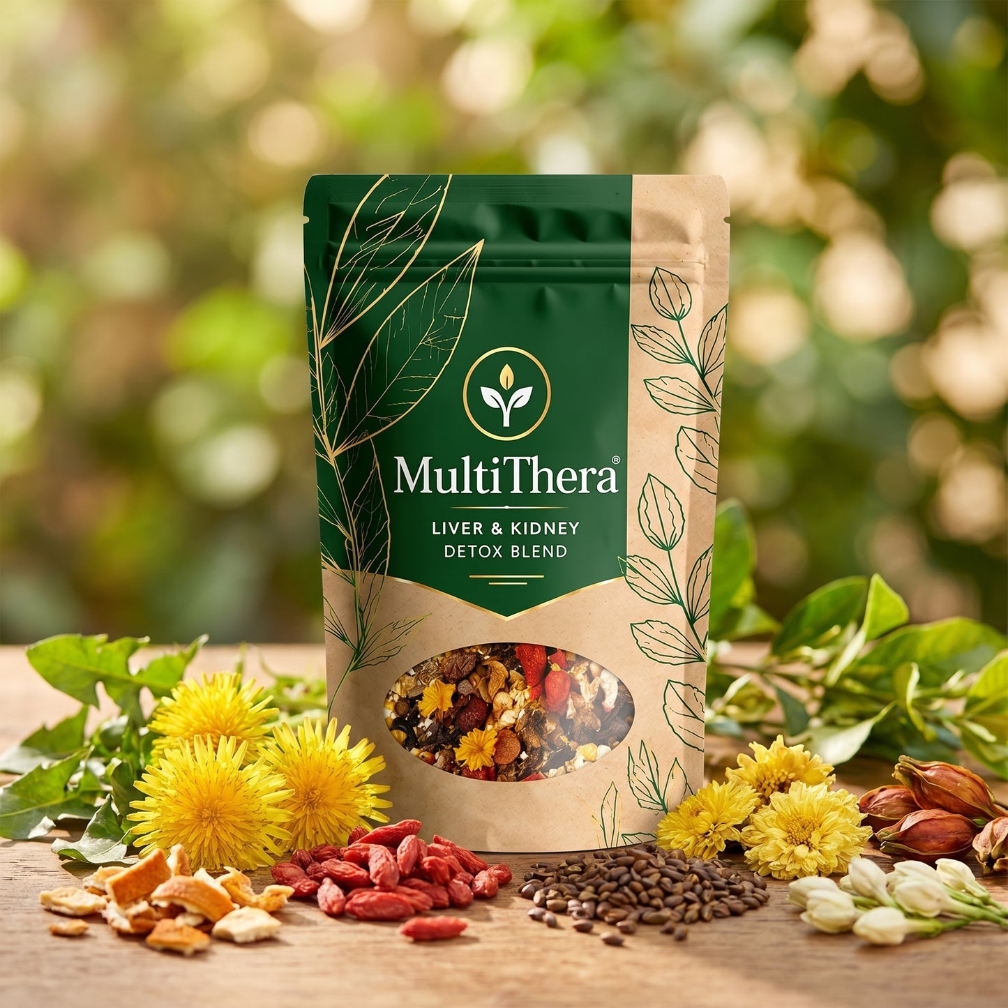 Dandelion Wolfberry Tea